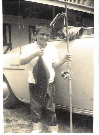 Me and Fish (on left)